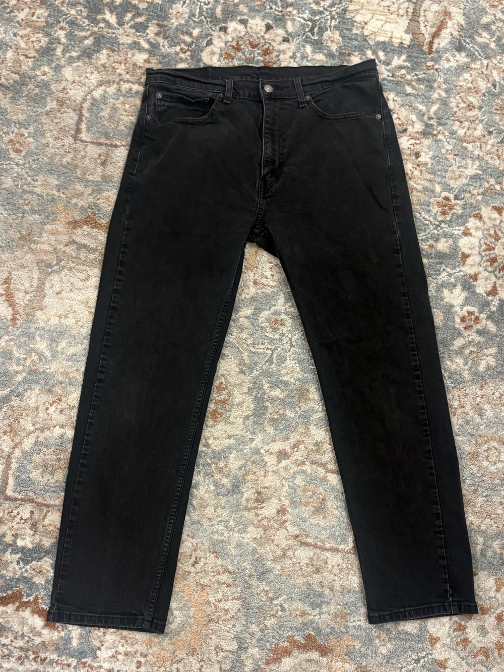 Levi's Men's Slim Straight Black Jeans